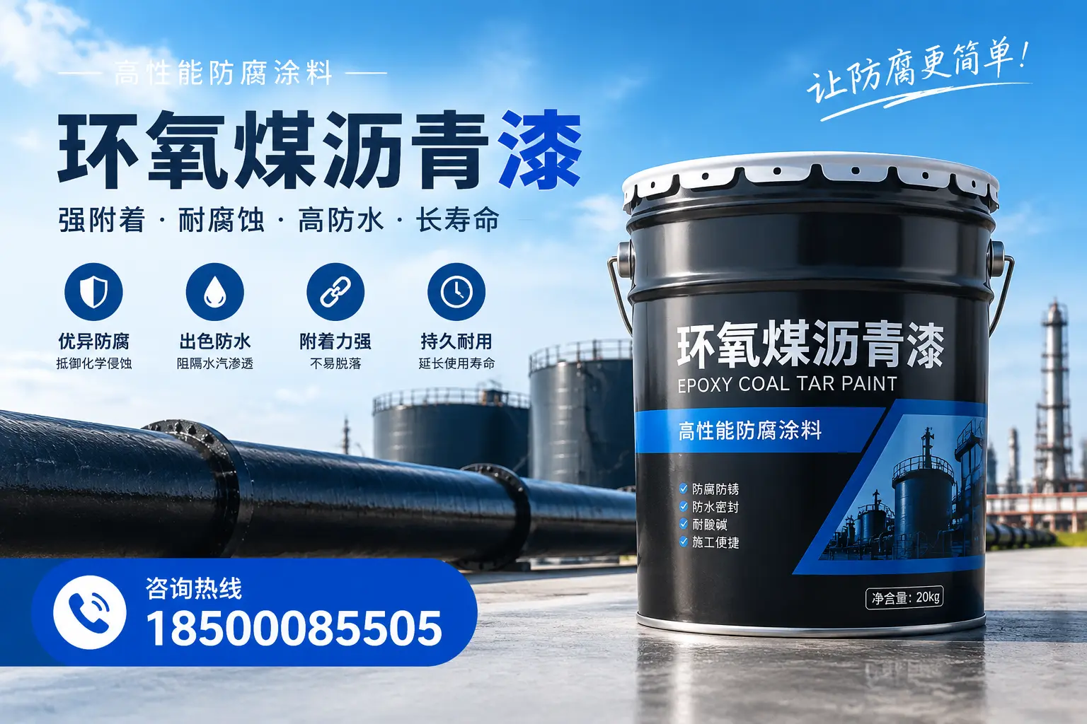 如何选择合适的环氧煤沥青漆？大庆用户必看技巧